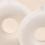 Set de 2 vases donuts céramique élégants | Hashtag Déco