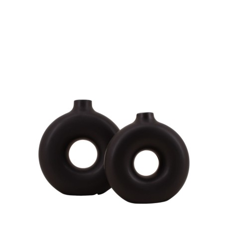 Set de 2 vases donuts céramique élégants | Hashtag Déco