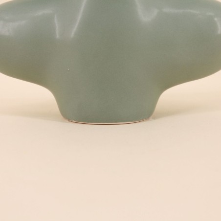 Duo de vases organiques marron et vert | Hashtag Déco