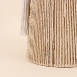 Vase en corde beige 29cm pour une touche naturelle | Hashtag Déco