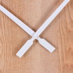Horloge bois métal blanc 60cm - Élégante et moderne | Hashtag Déco