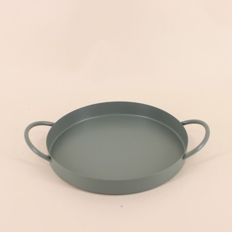 Plateau métal 25cm élégant et pratique | Hashtag Déco