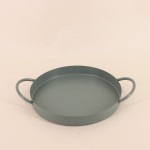 Plateau métal 25cm élégant et pratique | Hashtag Déco