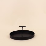Plateau métal rond 18cm pratique et élégant | Hashtag Déco