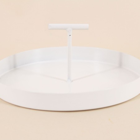 Plateau métal rond 18cm pratique et élégant | Hashtag Déco