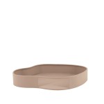 Plateau en métal organique 27cm élégant | Hashtag Déco