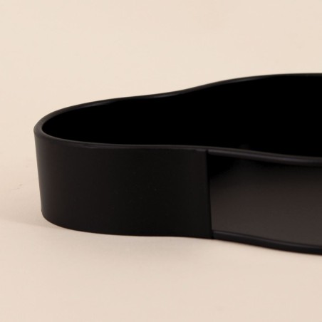 Plateau en métal organique 27cm élégant | Hashtag Déco