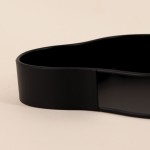 Plateau en métal organique 27cm élégant | Hashtag Déco