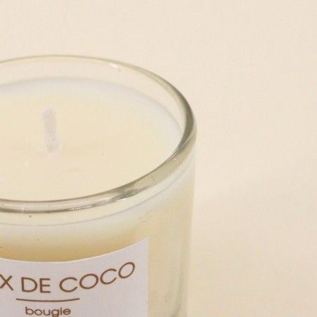 Coffret 3 bougies votives marron en verre | Hashtag Déco