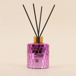 Diffuseur parfum en verre violet 120ml | Hashtag Déco