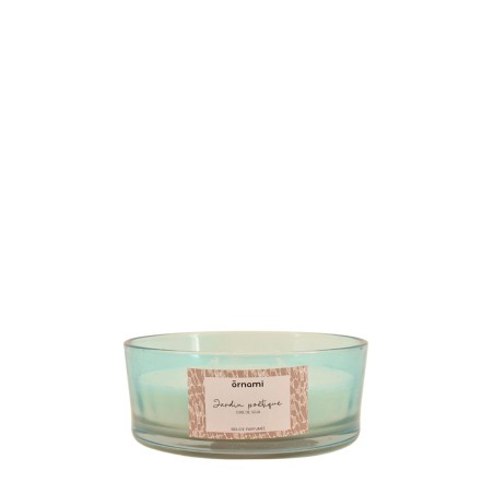 Bougie parfumée 4 mèches jardin poétique 380g | Hashtag Déco