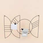 Pêle-mêle métal noir 60x40cm élégant | Hashtag Déco