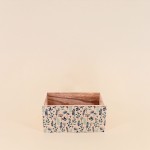 Set de 3 caisses fleuris bois colorées | Hashtag Déco