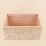 Lot de 6 caisses en bois géométriques verts | Hashtag Déco