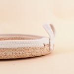 Set de 3 paniers ronds en corde beige | Hashtag Déco