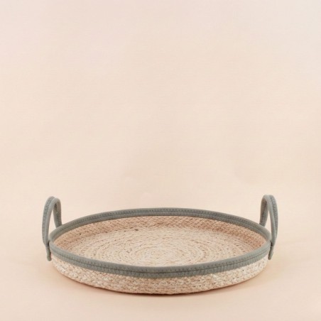 Set de 3 paniers ronds en corde beige | Hashtag Déco