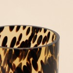 Vase léopard 28cm en céramique beige | Hashtag Déco