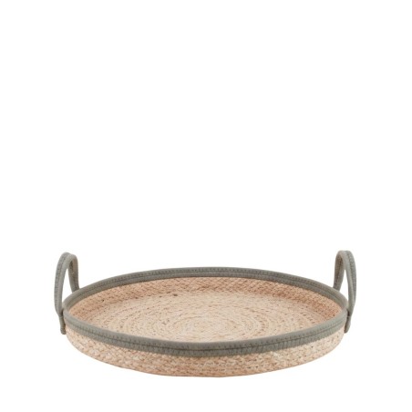 Panier rond en corde beige 40cm | Hashtag Déco