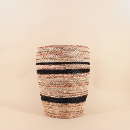 Lot de 2 paniers hauts fibres naturelles | Hashtag Déco