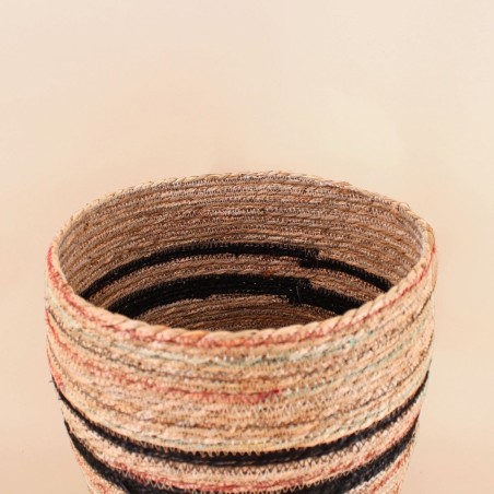 Lot de 2 paniers hauts fibres naturelles | Hashtag Déco