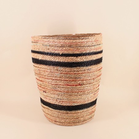 Lot de 2 paniers hauts fibres naturelles | Hashtag Déco