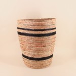 Lot de 2 paniers hauts fibres naturelles | Hashtag Déco