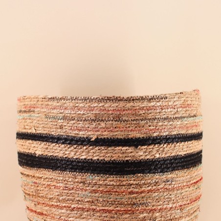 Lot de 2 paniers hauts fibres naturelles | Hashtag Déco