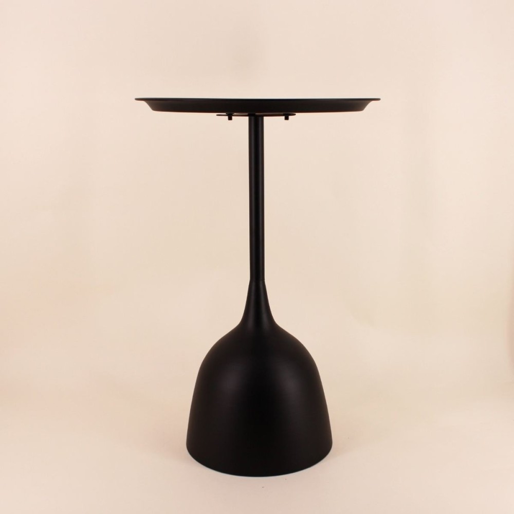 Table d'appoint métal noir design | Hashtag Déco