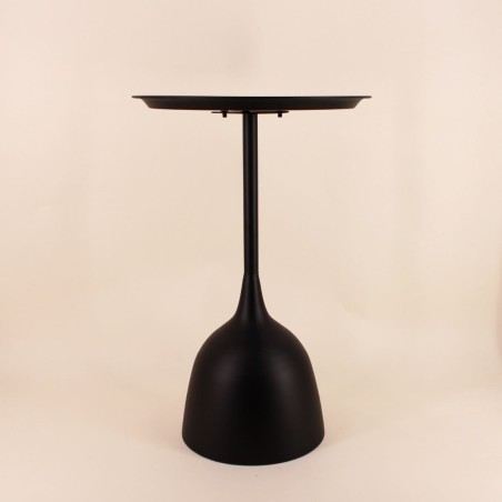 Table d'appoint métal noir design | Hashtag Déco