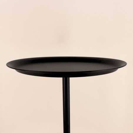 Table d'appoint métal noir design | Hashtag Déco