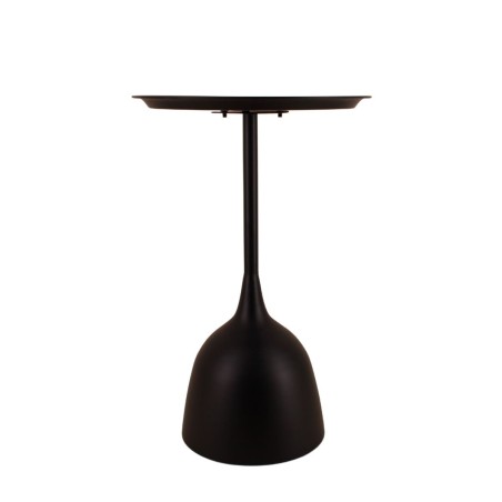 Table d'appoint métal noir design | Hashtag Déco