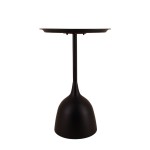 Table d'appoint métal noir design | Hashtag Déco
