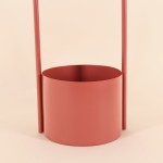 Cache pot en métal moderne 13x30cm | Hashtag Déco