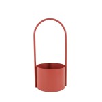 Cache pot en métal moderne 13x30cm | Hashtag Déco