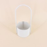 Cache pot en métal moderne 13x30cm | Hashtag Déco