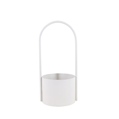 Cache pot en métal moderne 13x30cm | Hashtag Déco