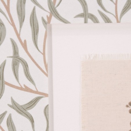 Set de 2 images encadrées lin vert 45x60cm | Hashtag Déco