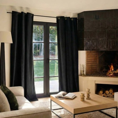Rideau occultant thermique 140x240cm polyester | Hashtag Déco