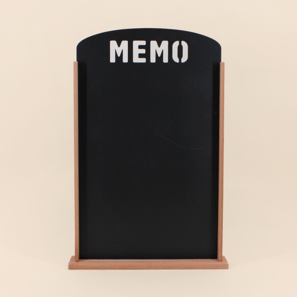 Mémo board ardoise bois 53x35cm | Hashtag Déco