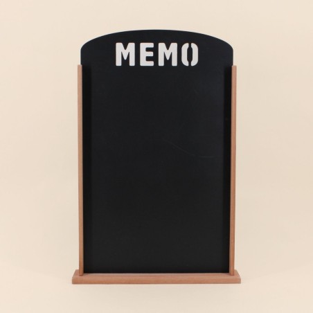 Mémo board ardoise bois 53x35cm | Hashtag Déco