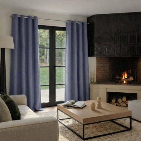 Rideau occultant thermique 140x240cm polyester | Hashtag Déco