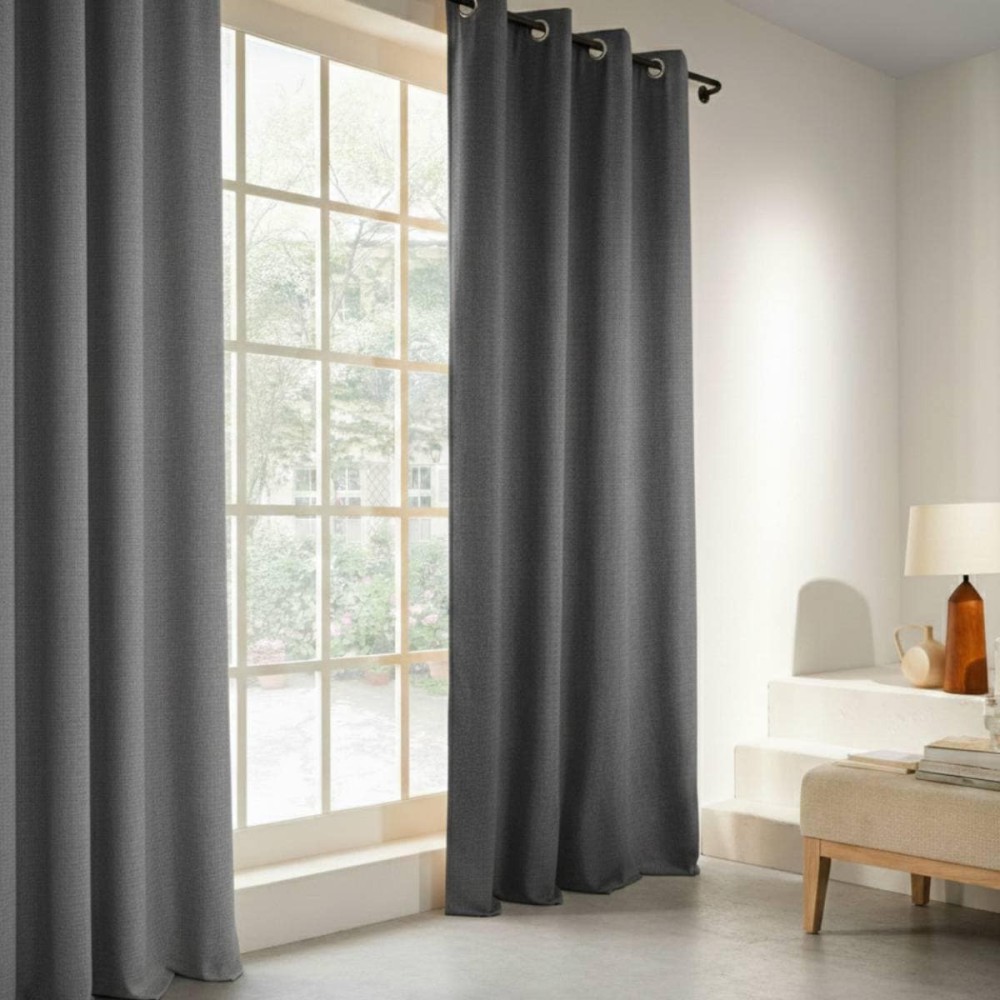 Rideau phonique 140x260cm polyester | Hashtag Déco