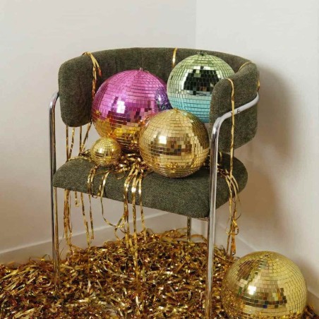 Boule à facettes multicolore en plastique | Hashtag Déco