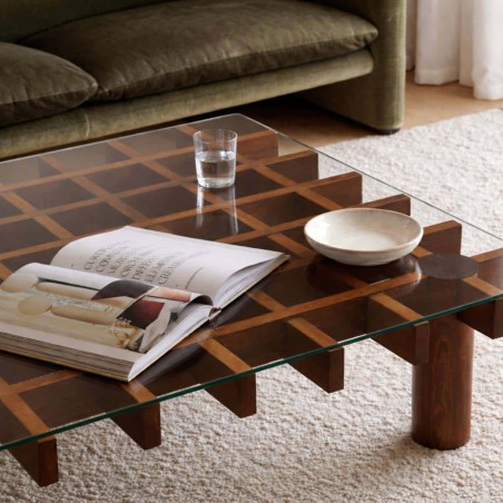 Vide poche rond céramique marron 11,5cm | Hashtag Déco