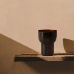 Coupe en métal martelé argentée 15x11cm | Hashtag Déco