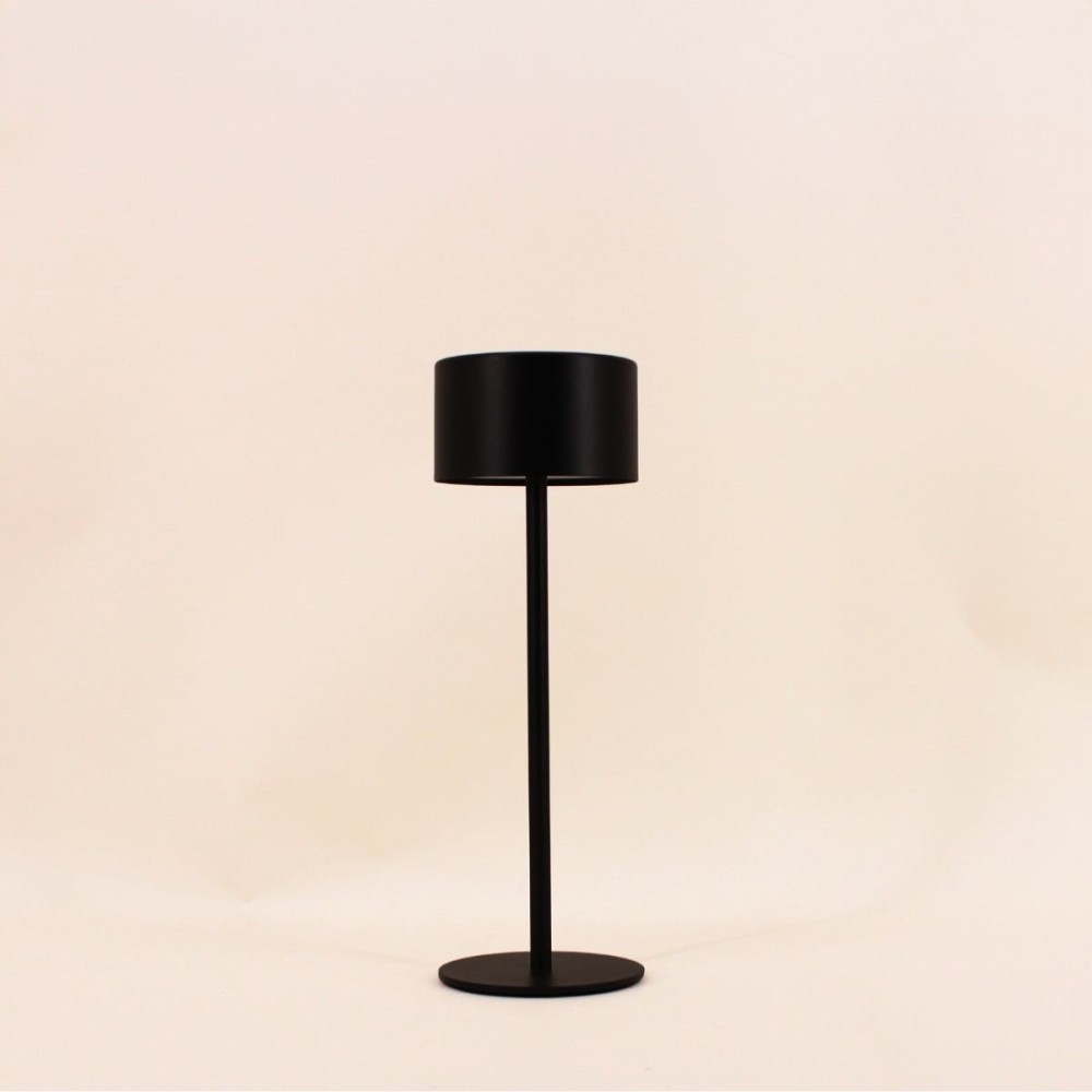 Lampe USB en métal noir 27cm