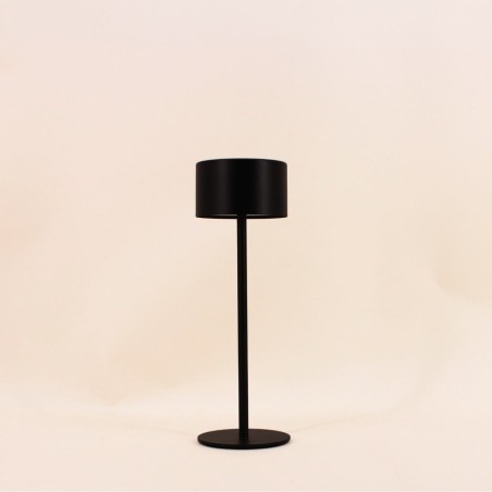 Lampe USB en métal noir 27cm
