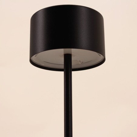 Lampe USB en métal noir 27cm