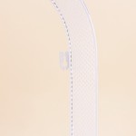 Étagère murale en métal blanc élégante 32x25cm | Hashtag Déco