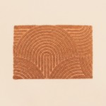 Paillasson motifs arches beige coco 40x60cm | Hashtag Déco